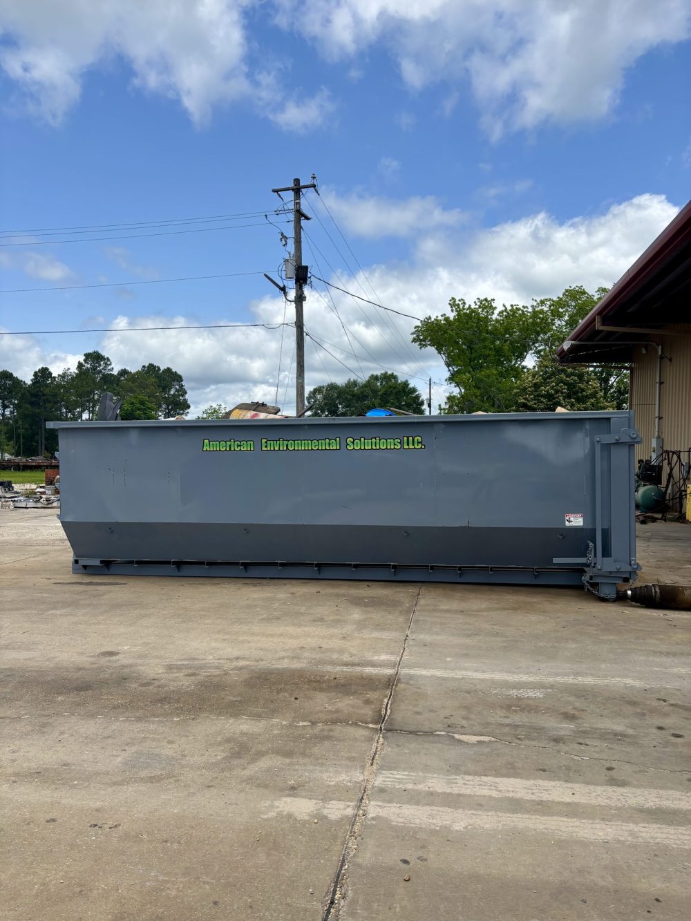 washout container